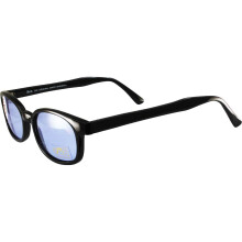 X-KD zonnebril 1012 zwart montuur met blauwe glazen