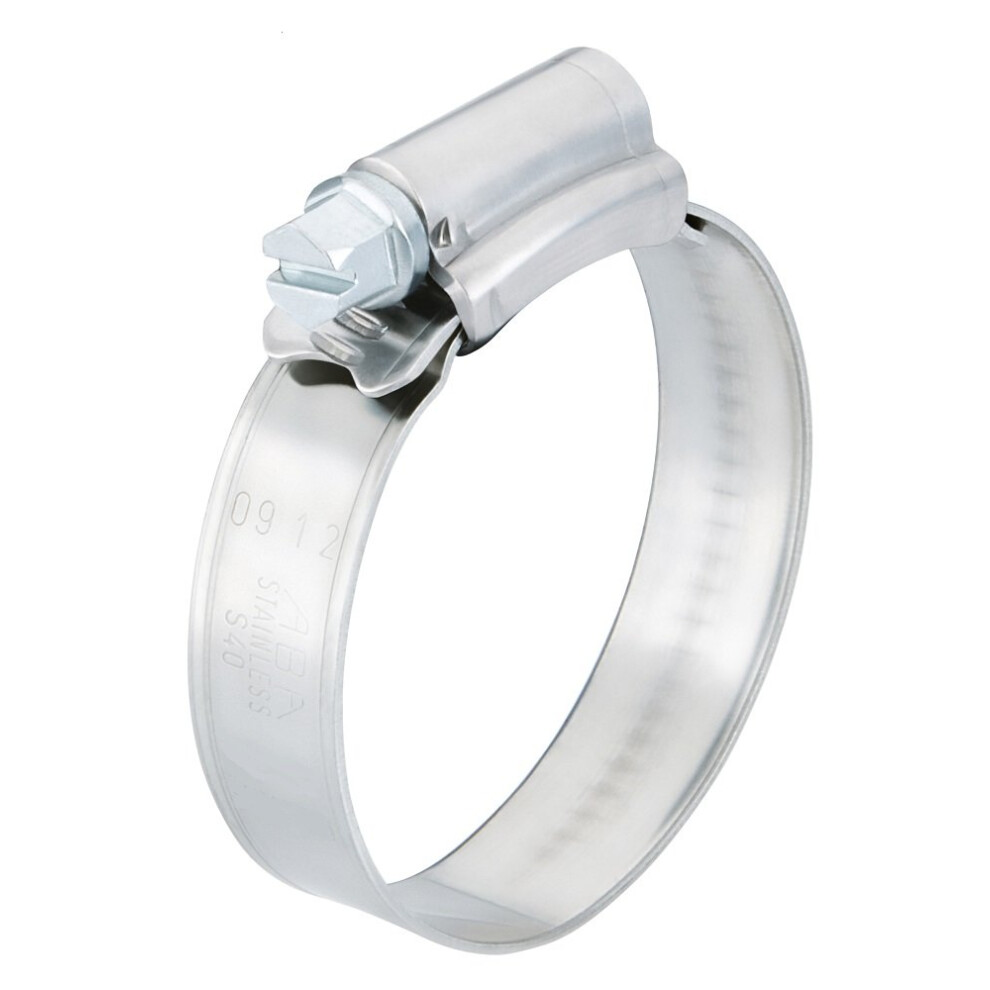 Scandvik 08134037024 Fascette Stringitubo In Acciaio Inox (Sae Misura 10, 19-28 Mm, 3/4" - 1 1/8", Fascia Da 12 Mm, 13628), Confezione Da 10-image