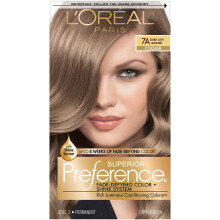 L'Oreal Superior Preference - 7A mrkaskblond (svalare) 1 st (pack med 3)
