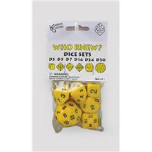 Koplow Games Gula Speciella Who Knew 6 Tärningsset