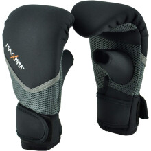 MaxxMMA Neopren-Handschuhe f r schwere Sands cke, waschbar, f r Boxtraining, Schwarz, L/XL
