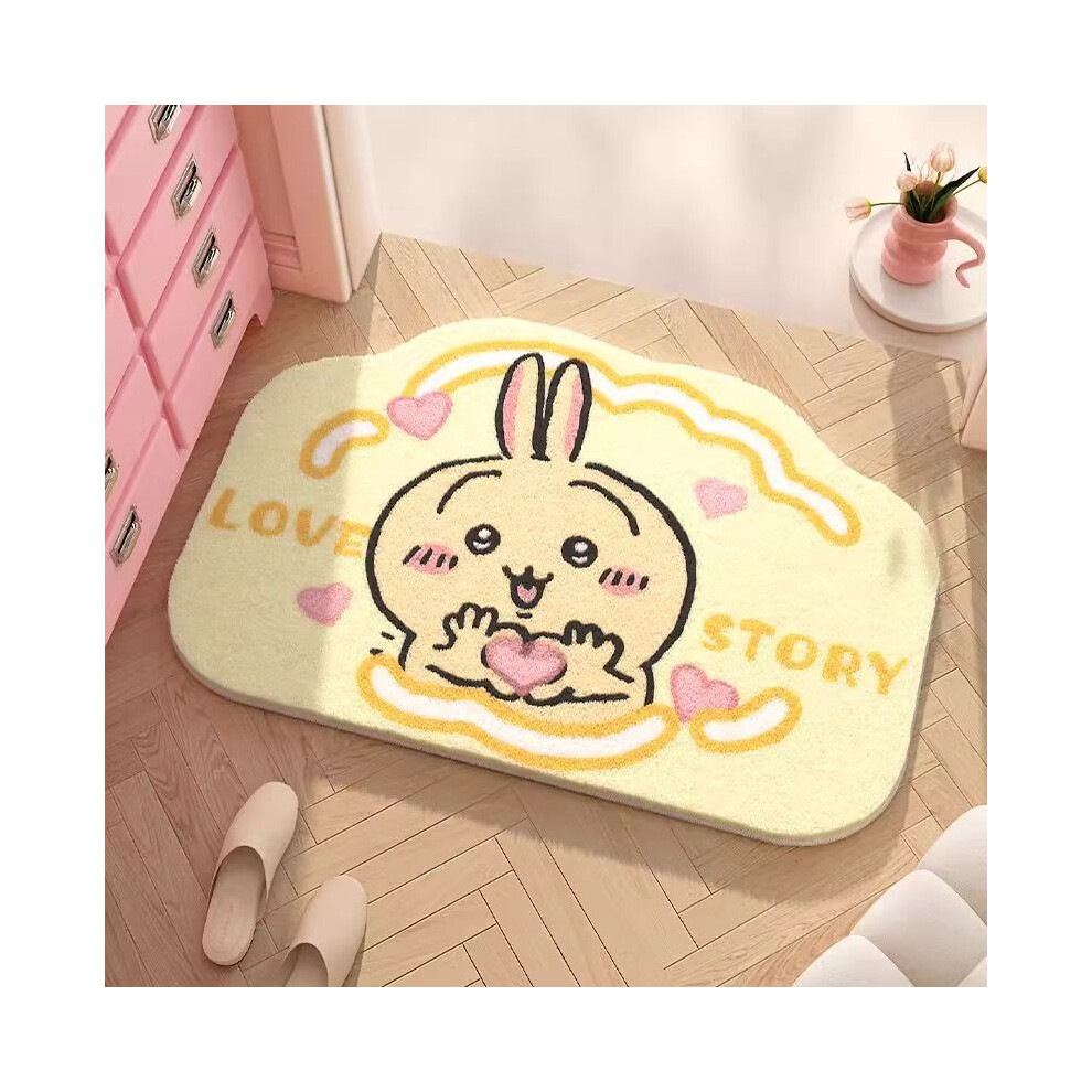 (Ji Yi C, 40x60cm15.7x23.6in) Imitation cashmere door household floor carpet