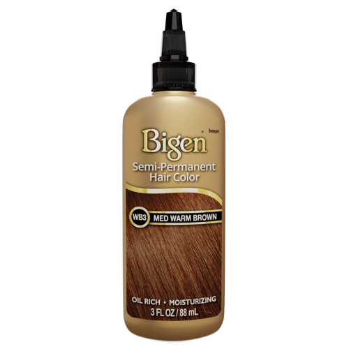 Bigen Bigen Semi-Permanent H?rfarve #Wb3 Medium Varm Brun 3 Ounce (88 ml) (2 Pack) 1