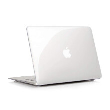 RUBAN Kompatibel mit MacBook Air 11 Zoll Hlle Modell A1370 A1465 Soft Touch Kunststoff Hartschale Hlle Bundle fr Mac Air 11,6 (Kristallklar)