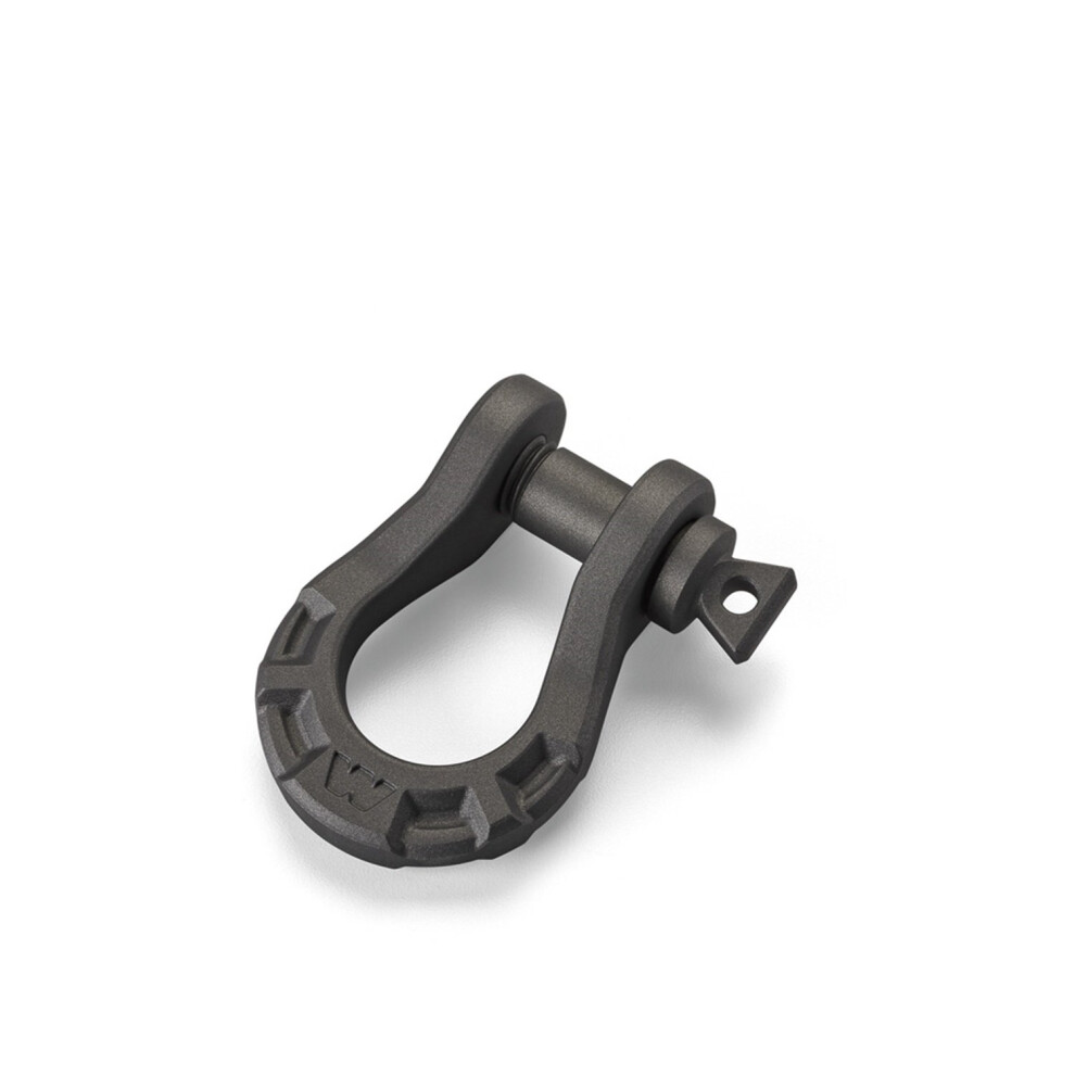 Warn 92093 Epic 3/4 Steel Winch D-Ring Shackle With 7/8 Pin: 9 Ton 18 000 Lb Capacity Black 012748920939