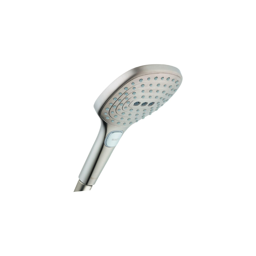 hansgrohe Raindance Select E Easy Install 5-inch Handheld Shower Head Modern 3 RainAir  Rain  Whirl 26521821