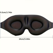 3D Contour Cup Sleep Mask voor mannen en vrouwen - slaapmasker voor volwassenen, lichte blokkering, comfortabel fit nachtmasker, geschikt voor reizen