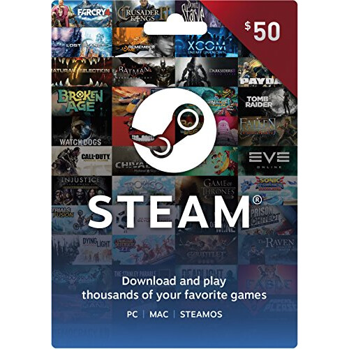 Valve Steam-Geschenkkarte     50 $