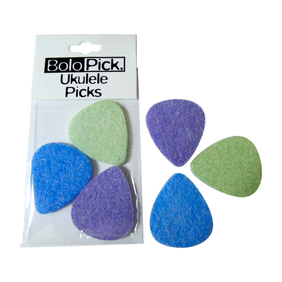 Bolopick Plettri In Feltro Per Ukulele, Confezione Da 6 (Una Ricetta Originale)-image