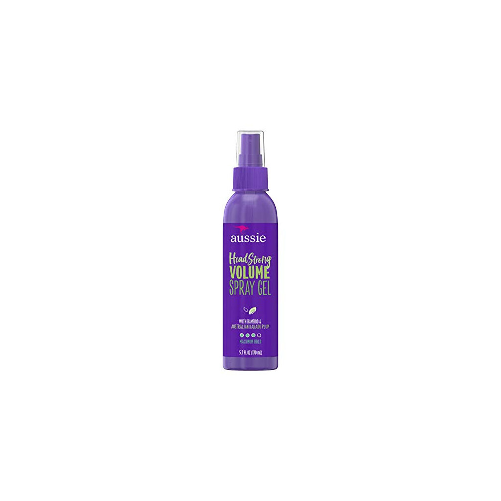Aussie Headstrong Volume Spray Hair Gel  Maximum Hold  5.7 oz Pack of 2