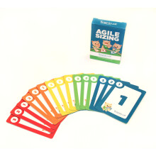 Agile st?rrelseskort - perfekt til estimering/st?rrelse! - Lavet i USA!