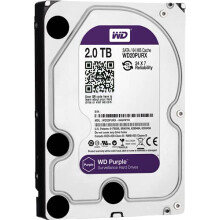 WD Purple 2 TB   berwachungsfestplatte     5400 U/min, Klasse SATA 6 Gb/s, 64 MB Cache, 3,5 Zoll     WD20PURX [alte Version]