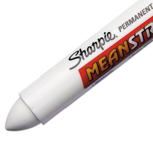 Sharpie Sharpie 85018 Mean Streak Marking Stick  Broad Tip  White 1