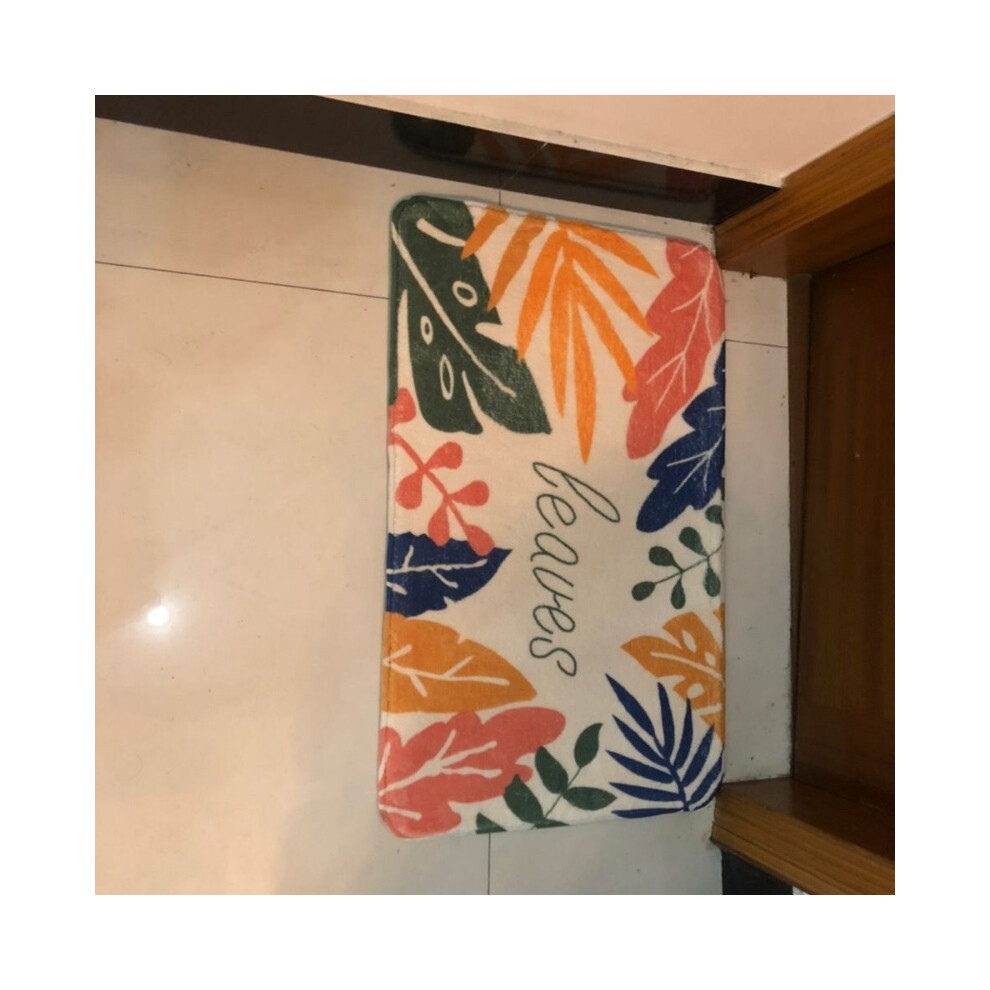 (Pattern 4, 60x90cm23.6x35.4in) Imitation cashmere door mat, foot mat for home entry, bedroom, living room sofa cushion