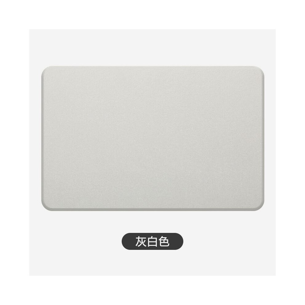 (80x120cm) Diatom mud hard floor mat, absorbent bathroom
