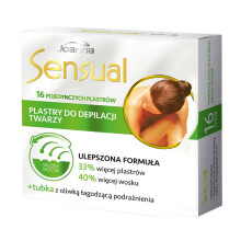 JOANNA SENSUAL 16 strong facial depilation patches