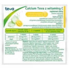 PLIVA CALCIUM TEVA with vitamin C-14effervescent tablets