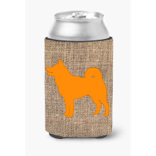 Shiba Inu sckvv och apelsinburk eller flaska dryckesisolator Hugger