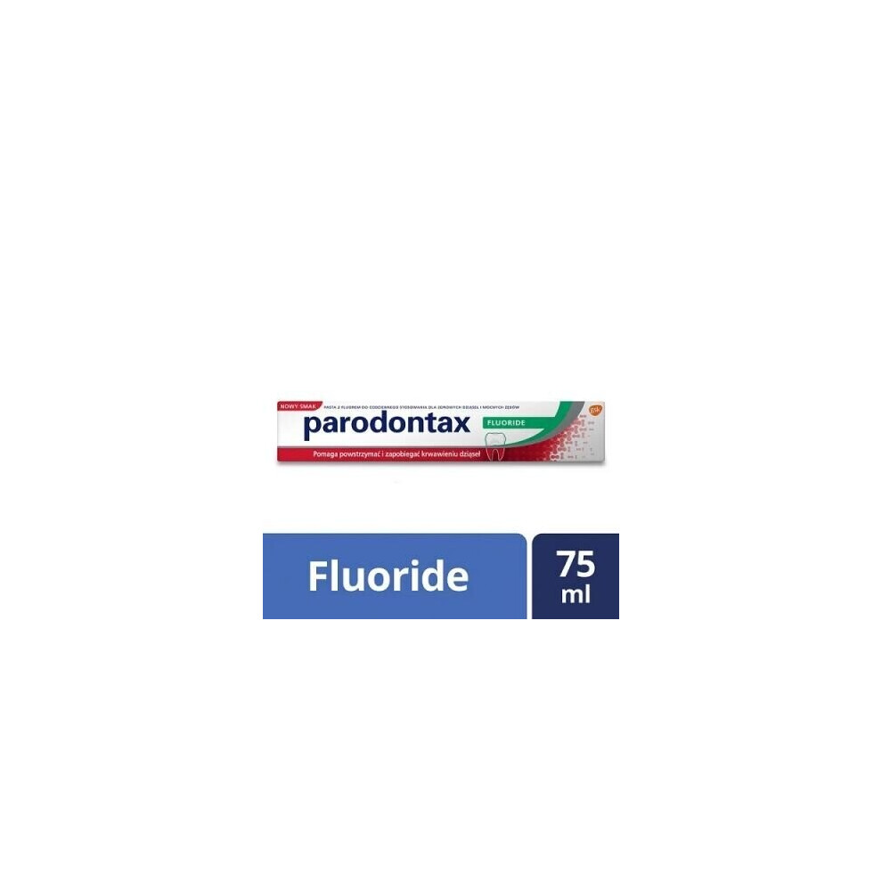 Glaxosmithkline Parodontax Fluoride Toothpaste For Bleeding Gums 75 Ml