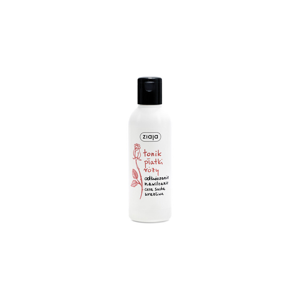 ZIAJA PŁATKI RÓŻY tonik 200 ml