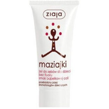 ZIAJA Children's tooth gel without fluoride bubble cola 50ml