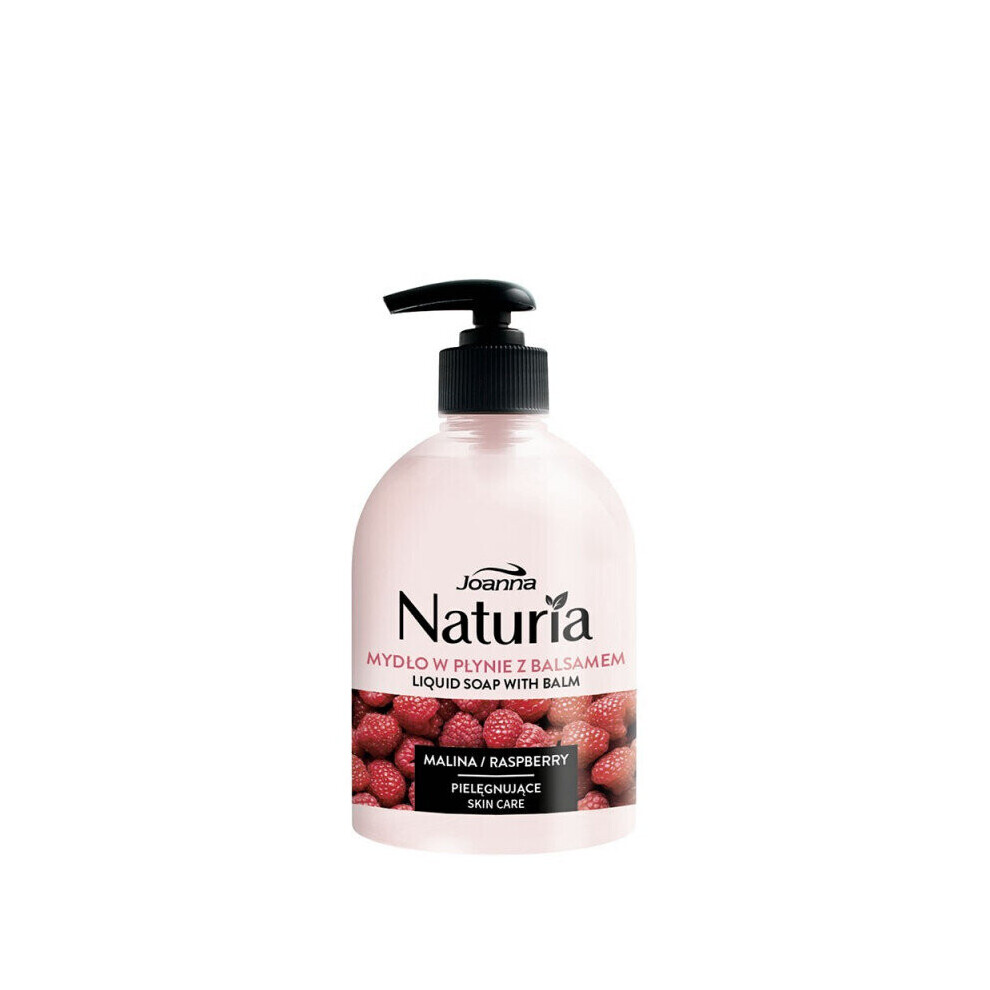 Joanna Naturia Liquid Hand Soap With Raspberry 500Ml