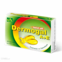 Gal Dermogal A + E twist off cosmetics in capsules 48 pcs ziaja delia L biotica