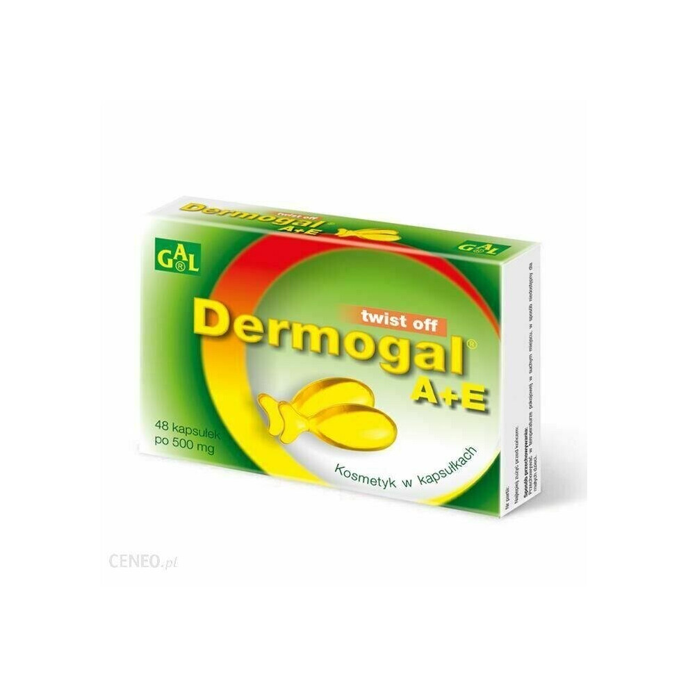 Sklep Polski Gal Dermogal A + E Twist Off Cosmetics In Capsules 48 Pcs Ziaja Delia L Biotica