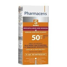 PHARMACERIS S cream SPF50 + capillary skin and rosacea 50 ml