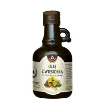 Cold-Pressed Evening Primrose Oil 250 ml - Omega-6 LA & GLA for Fresh Salads - OLEJ Z WIESIOŁKA