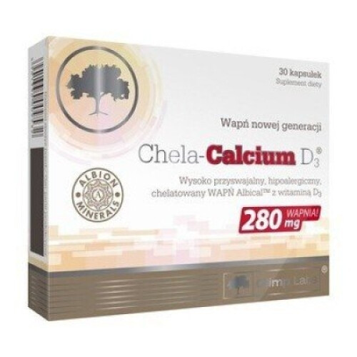 OLIMP CHELA-CALCIUM D3 - 30 kapsułek