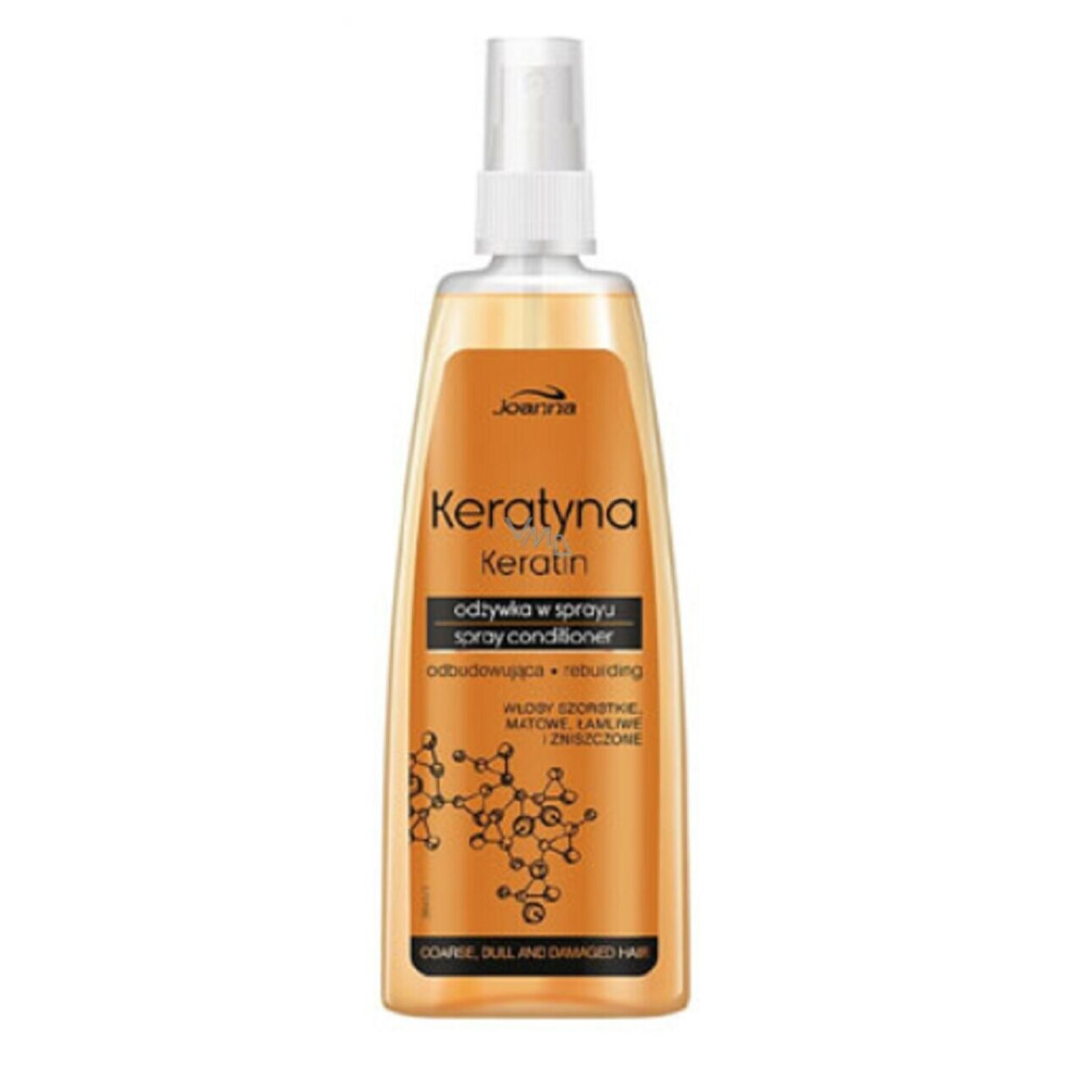 Joanna Keratin Rebuilding Spray Conditioner Dull&Damaged Hair - 150Ml