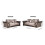 (Beige & Brown, 3+2 seater) Modern Comfortable Corner sofa and sofa set 3