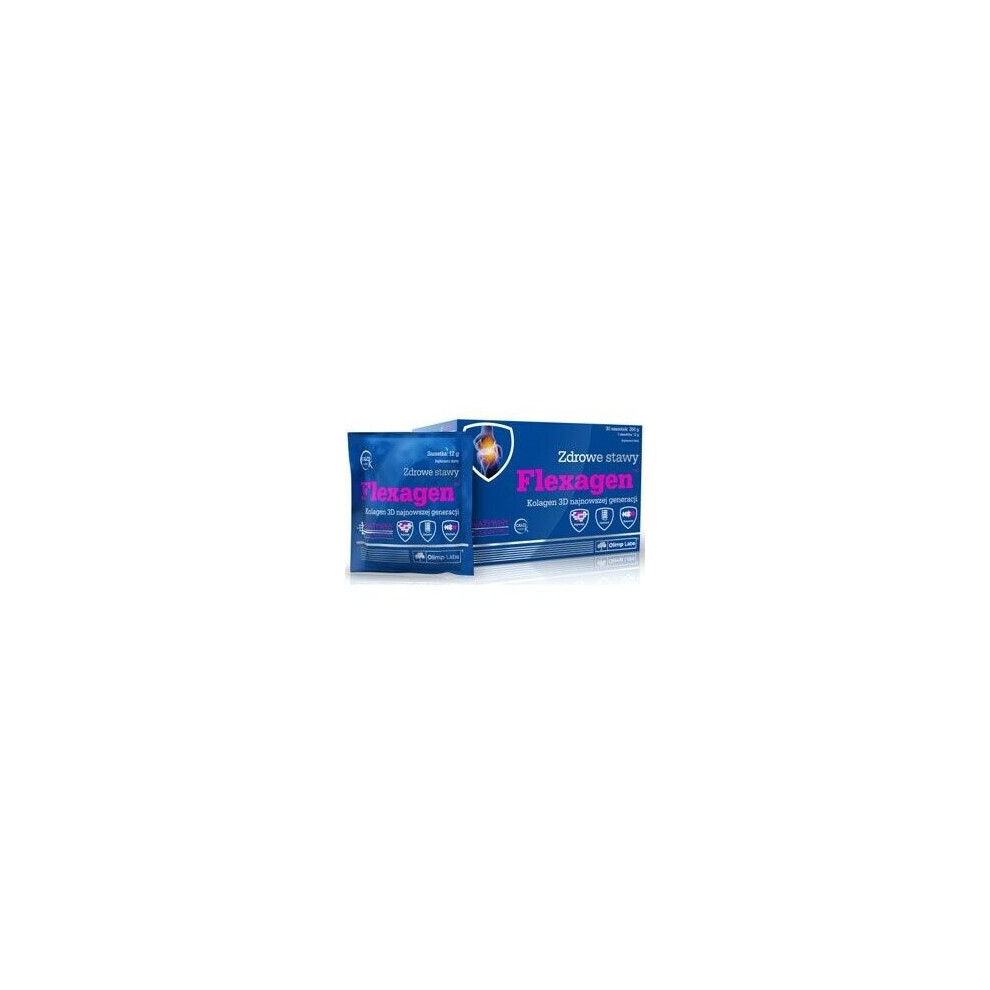 Olimp Laboratories Sp. Z O.o. Olimp Flexagen Smak Malinowy - 12 G X 30 Saszetek