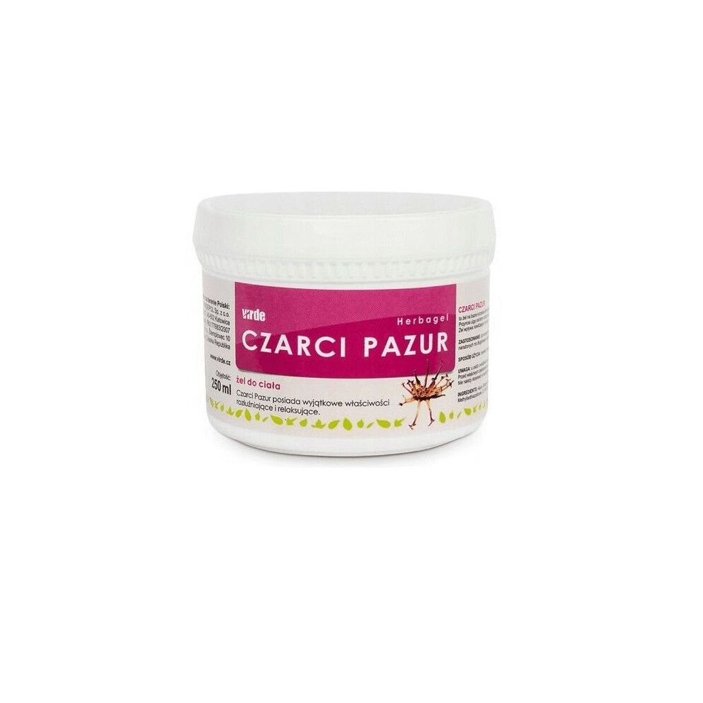 Virde , Å¼El Do CiaåA Czarci Pazur, 250 Ml