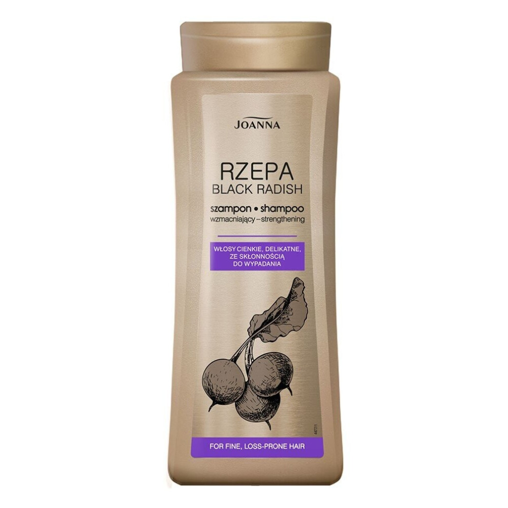 Joanna Black Strengthening Shampoo With Radish 300Ml