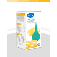 GRUSZKA Runny nose STOP Pear shaped with soft end Nr. 7 SANITY