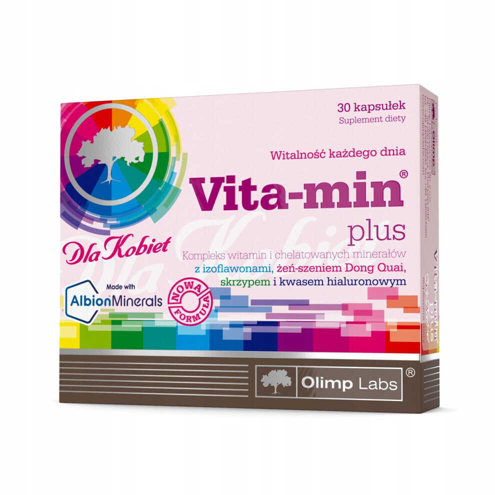 Olimp Laboratories Sp. Z O.o. Vita-Min Plus For Women Dla Kobiet Olimp - 30 Capsules