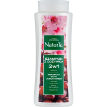 JOANNA Naturia shampoo ja hoitoaine 2in1 Kirsikka 500ml