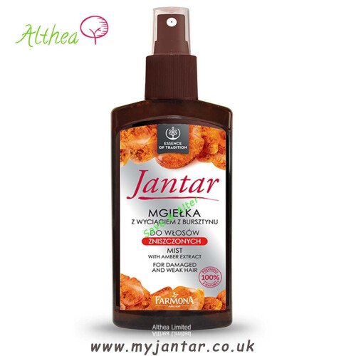 Farmona Regenerating Mist for Damaged and Weak Hair, Amber Extract, Jantar 200ml