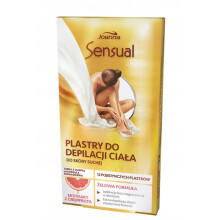 JOANNA SENSUAL body depilation gel strips with grapefruit-12pieces
