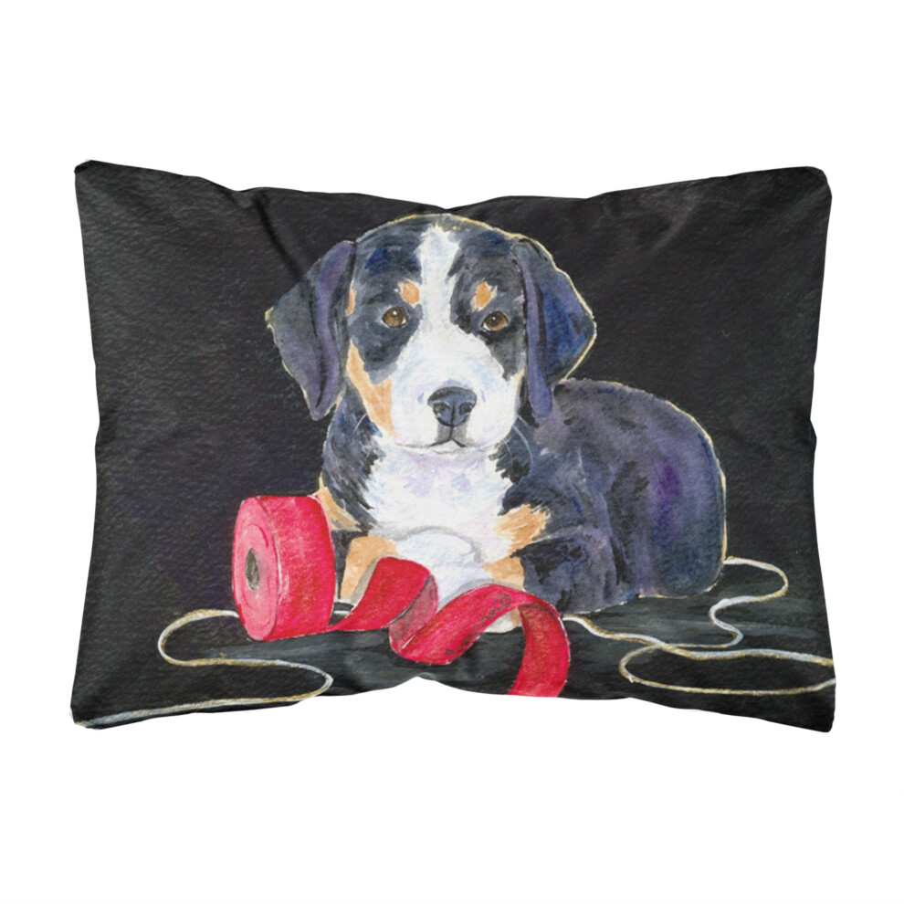""Coj N Decorativo De Tela Caroline's Treasures SS8566PW1216, Perro De Monta A De Entlebucher, Grande, Multicolor""""-image