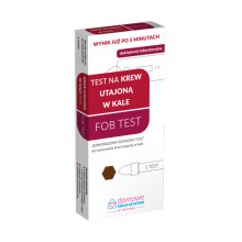 FOB test do wykrywania krwi utajonej w kale