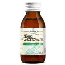 HERBAPOL Plantain syrup + vitamin C 100ml Syrop z babki lancetowatej