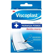 Viscoplast Prestovis Plus, plaster do cięcia, bardzo mocny, biały, 1 m x 6 cm, 1 sztuka