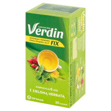 VERDIN FIX with green tea - 20 sachets