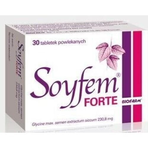 Soyfem Forte 230,8 mg, 30 tabletek powlekanych