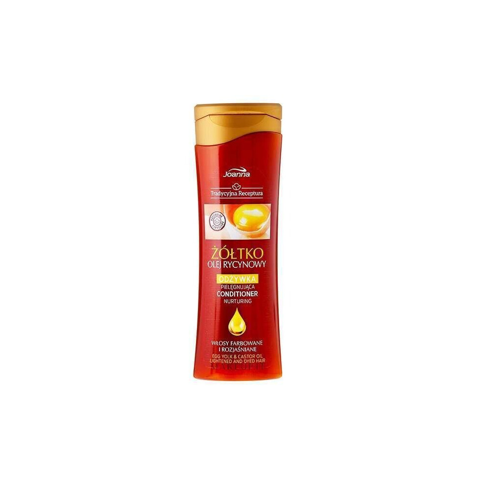Joanna Naturia Conditioner With Egg Yolk For Coloured Hair 300Ml
