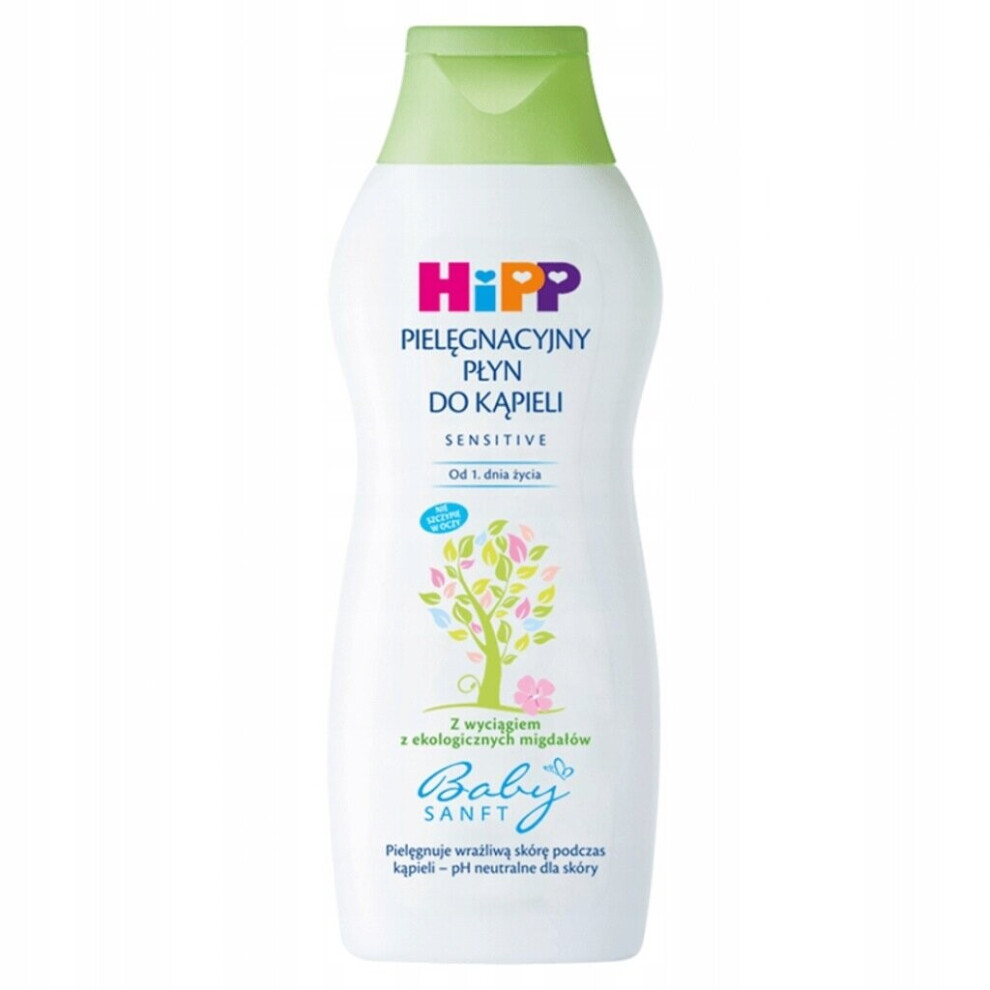 Hipp Babysanft Caring Bubble Bath Pielęgnacyjny Płyn Do Kąpieli-350Ml Hipp Sp. Z O.o.