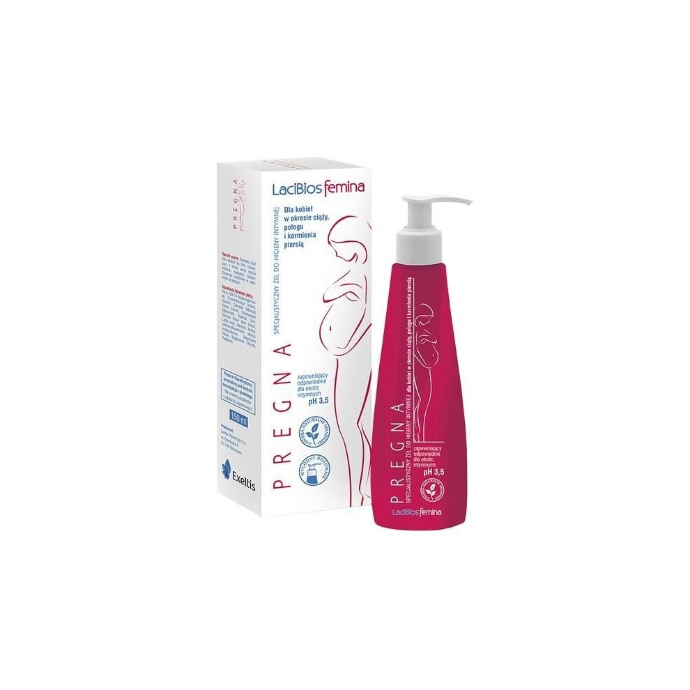 Asa Products Lacibios Femina Pregna Specjalistyczny Å¼El Do Higieny Intymnej- 150 Ml